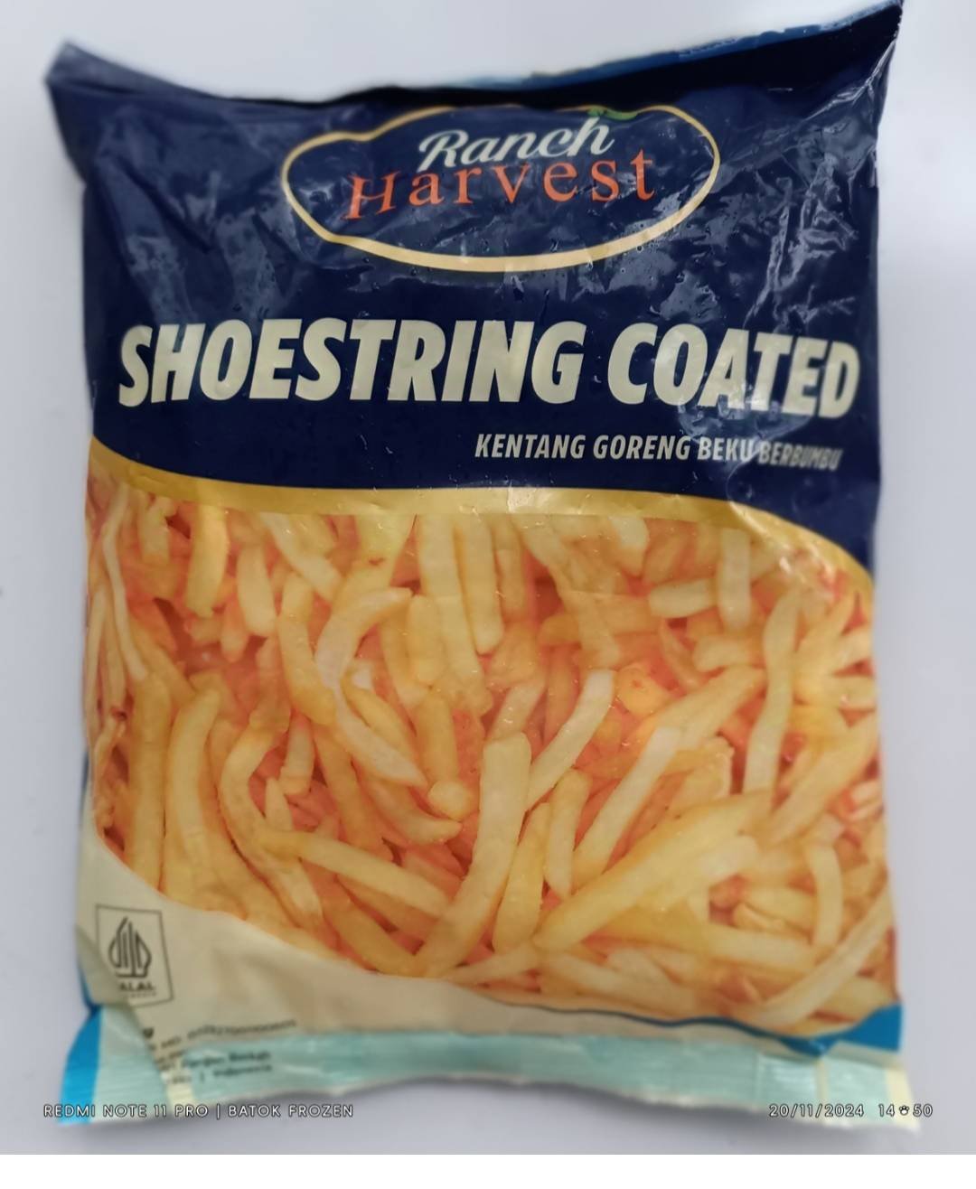 Kentang Ranch Harvest coated 750gr