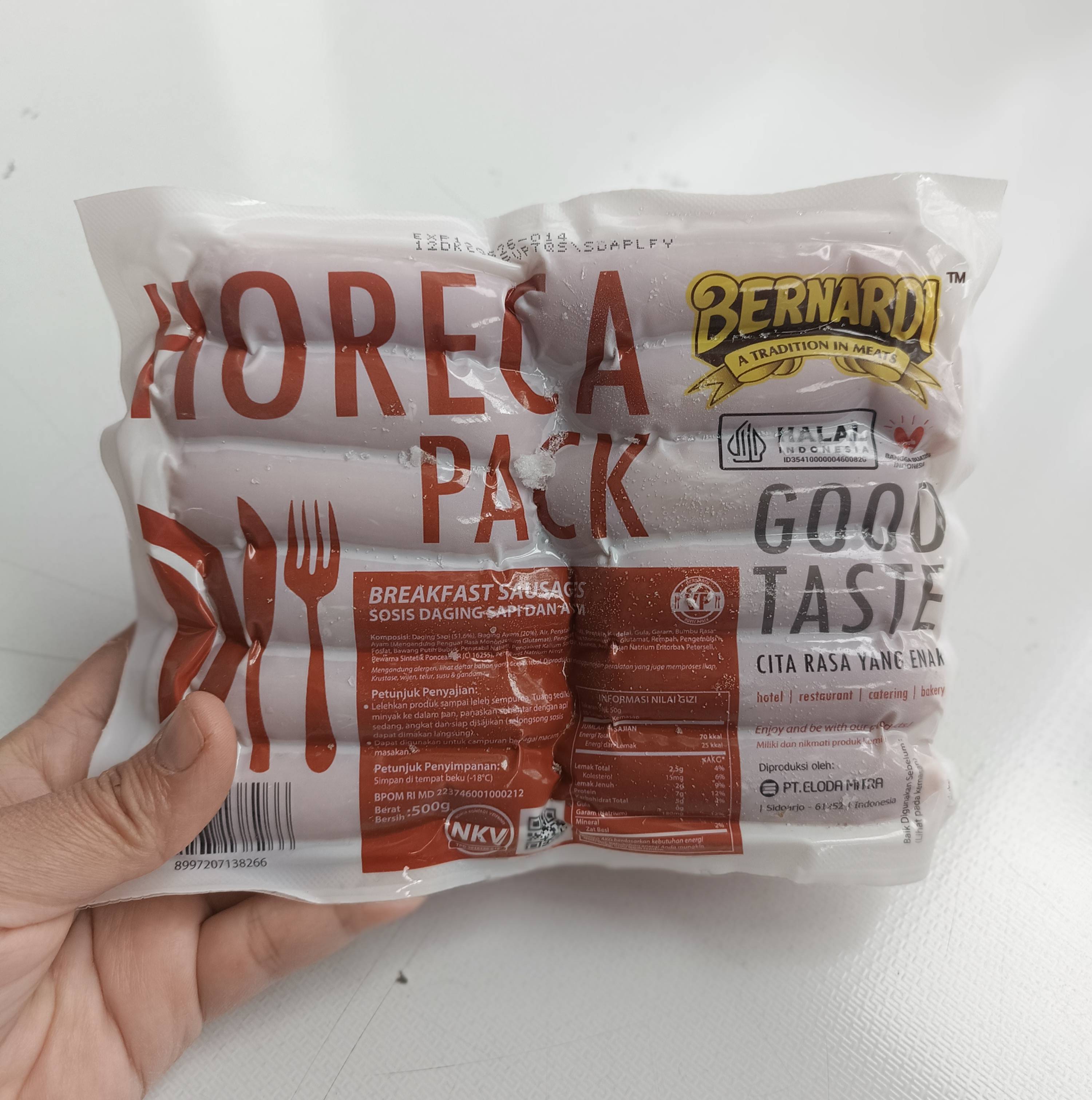 Sosis Bernadi Horeca 500gr 