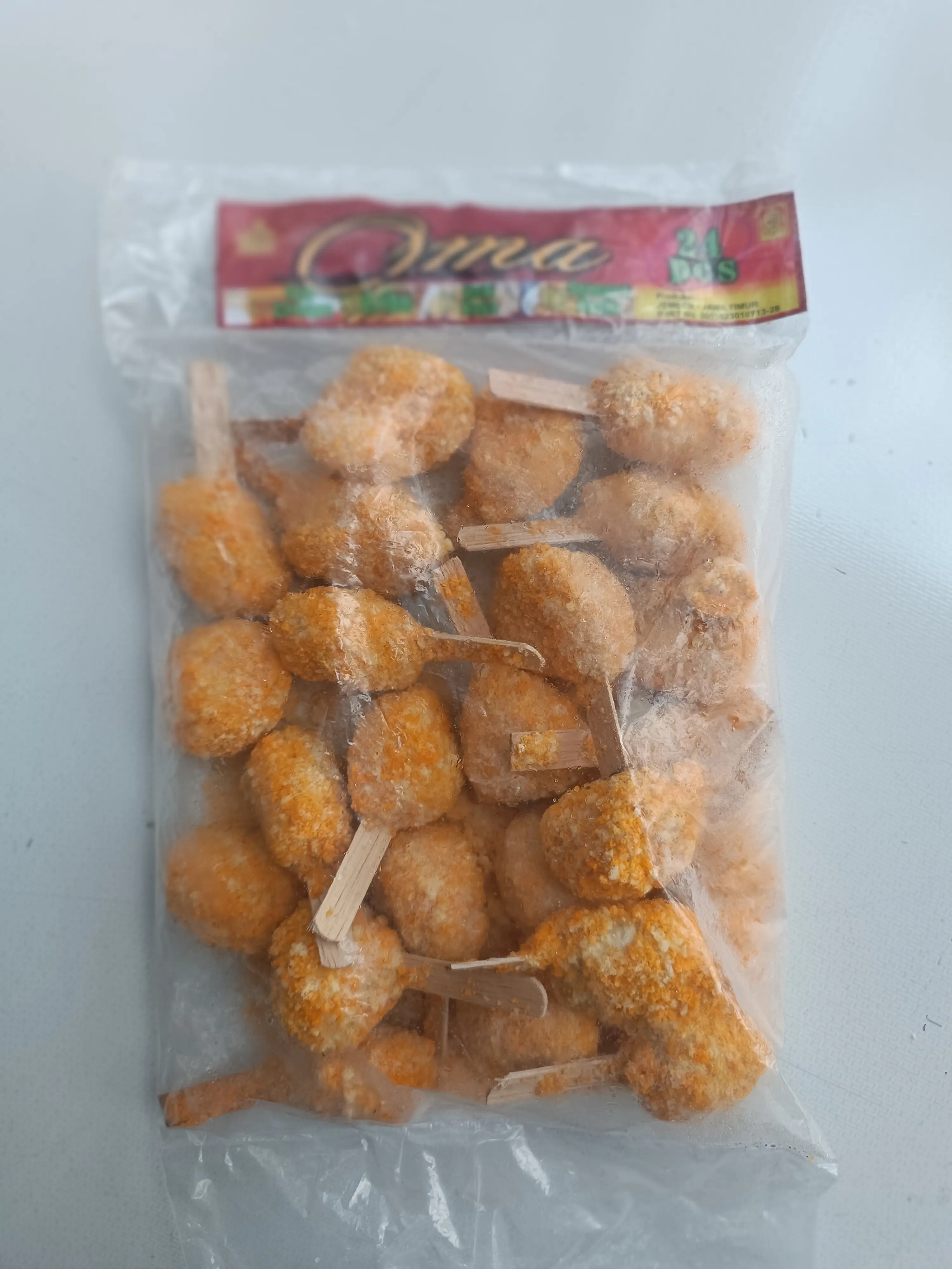 Oma Kaki Naga isi 24 biji